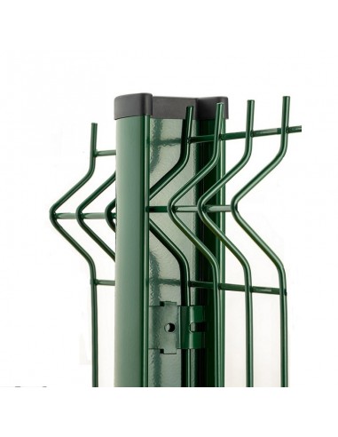 Kit Grillage rigide Vert 10m - Fil 4/5mm - Sur Platines